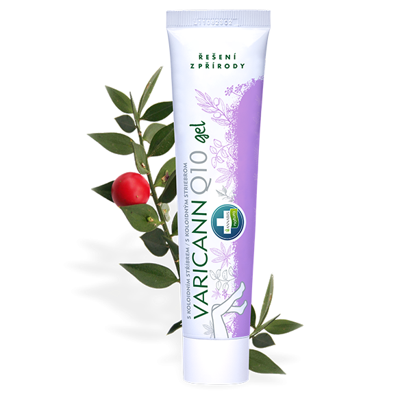 VARICANN Q10 lábgél, visszerekre kolloid ezüsttel - 75 ml - Annabis