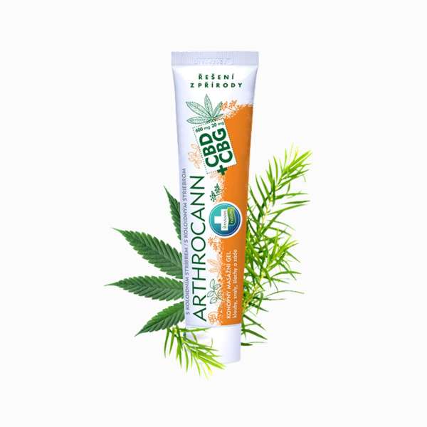ARTHROCANN CBD+CBG kender masszázsgél kolloid ezüsttel ízületekre, izmokra és hátra - 75 ml - Annabis