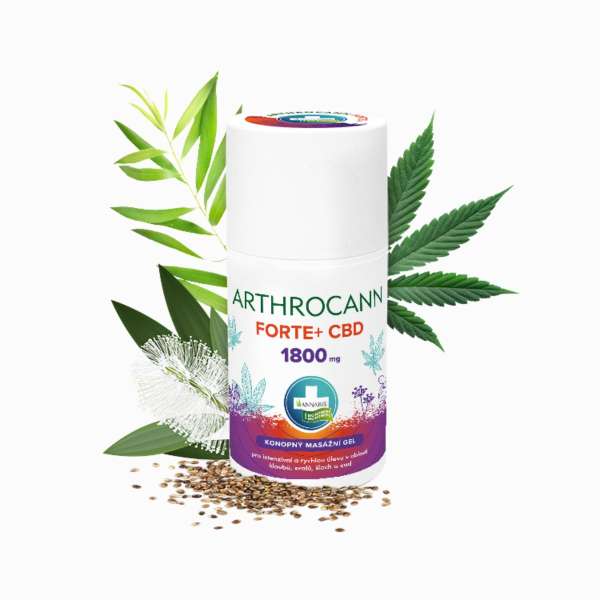ARTHROCANN kenderes masszázsgél FORTE+ 1800 mg CBD-vel - 90 ml - Annabis