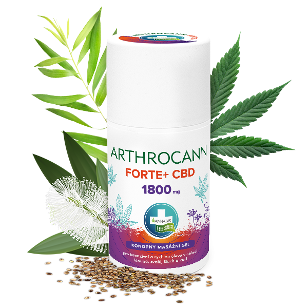 ARTHROCANN kender masszázs gél FORTE+1800 mg CBD - 90 ml - Annabis