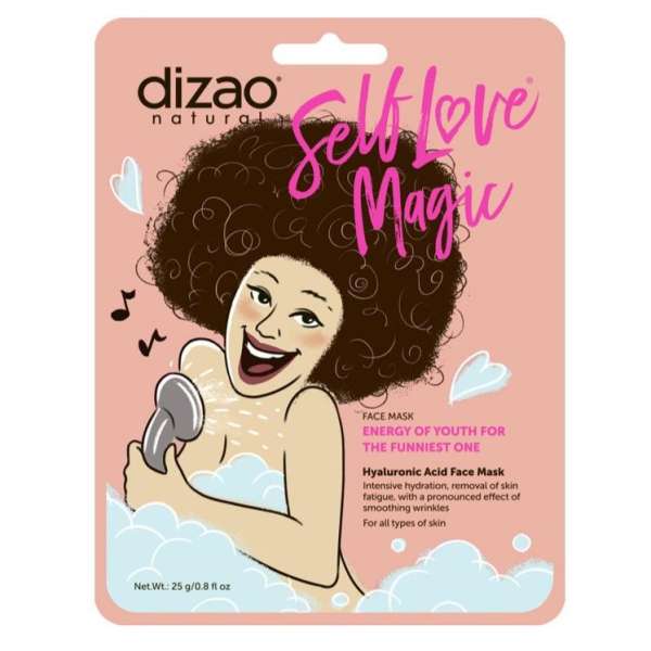 Hidratáló arcmaszk hialuronsavval - 25g - Dizao
