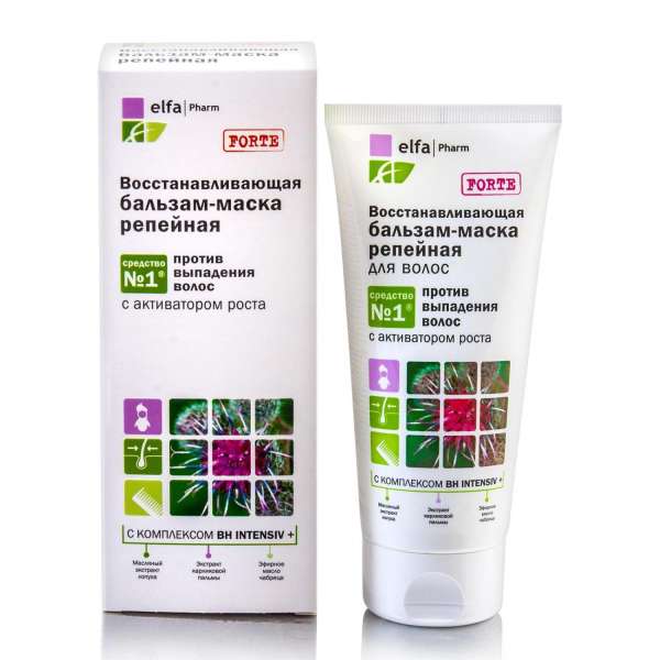 Regeneráló bojtorján hajpakolás - 200 ml - Elfa Pharm