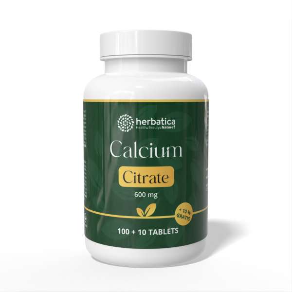 Herbatica Kalcium-citrát 600 mg – 110 tabletta