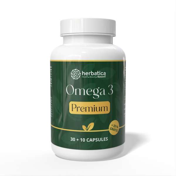 Omega 3 Premium – 40 kapszula – Herbatica
