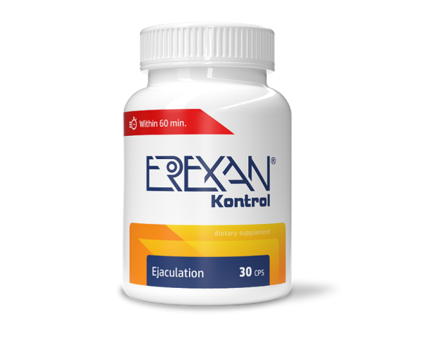 EREXAN Kontrol – ejakuláció késleltetése férfiaknak – 30 kapszula