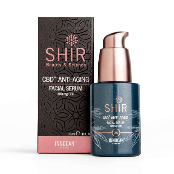 CBD arcszérum ráncok és pigmentfoltok megelőzésére 30 ml - SHIR Beauty & Science