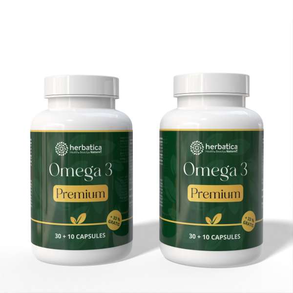 Akciós készlet: 2x Omega 3 Premium – 40 kapszula – Herbatica