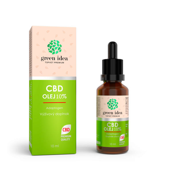 CBD olaj 10 % 10 ml - Green idea