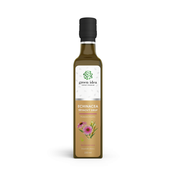 Echinacea szirup - nádcukor 250 ml - Green idea