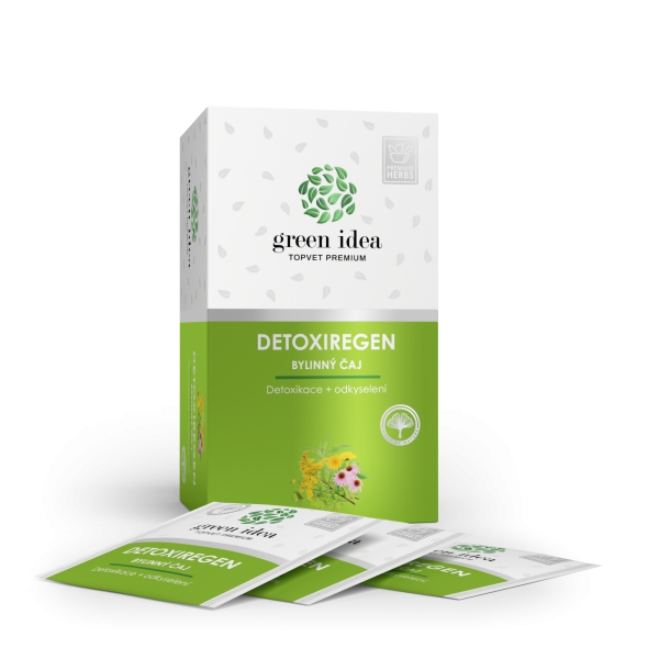 Herbex Detoxiregen - gyógynövény tea 20 tasak - Green idea
