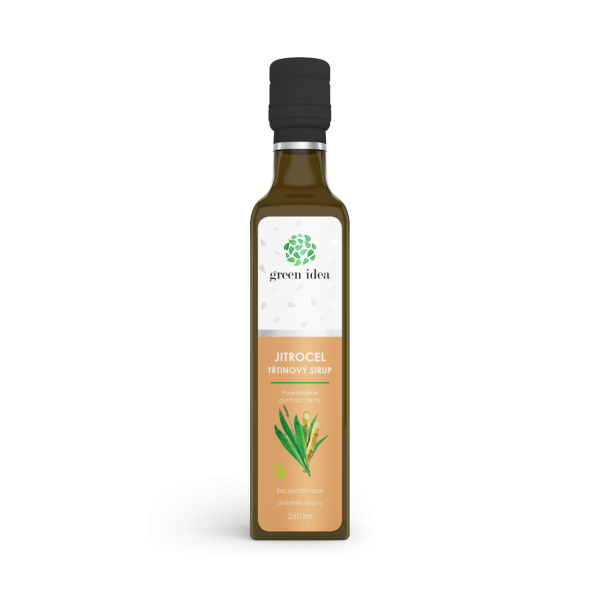 Jitrocel szirup - nádcukor 250 ml - Green idea