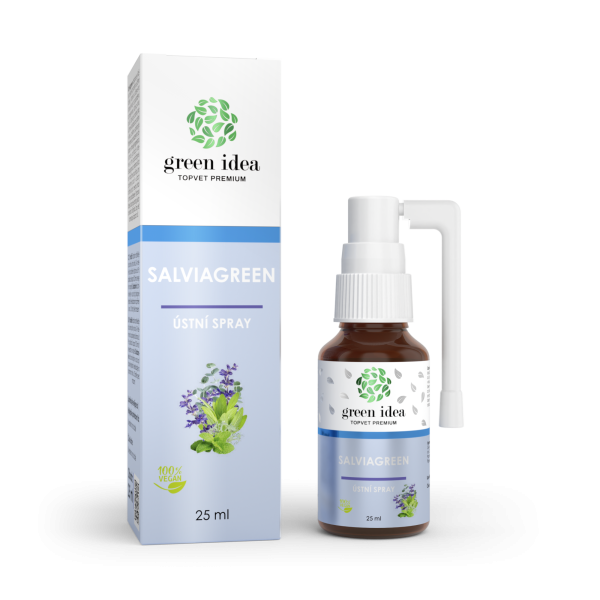 Salviagreen - szájöblítő spray 25 ml - Green idea