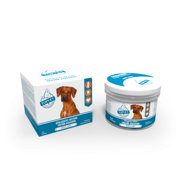 Biológiailag aktív kalcium Aquamin kutyáknak 120 db - Green idea