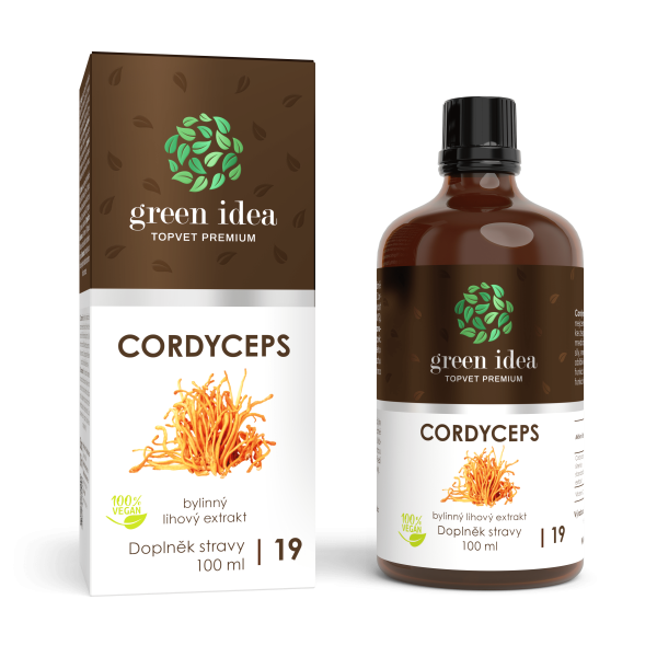 Cordyceps tinktúra - cseppek 100 ml - Green idea