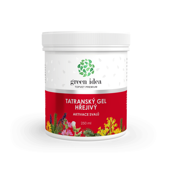 Tatranský növényi gél - melegítő 250 ml - Green idea