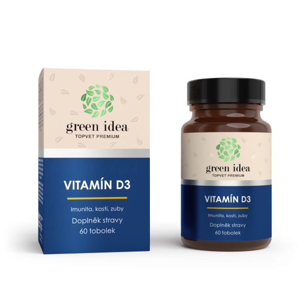 D3 VITAMIN - kapszulák 60 db - Green idea