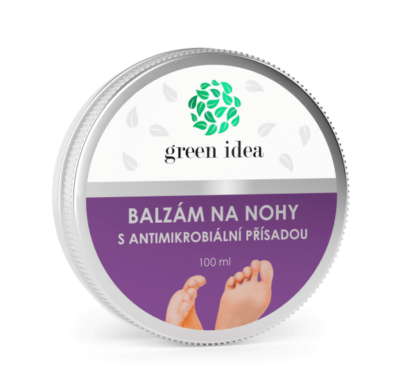 Lábápoló balzsam antimikrobiális adalékkal 100 ml - Green idea