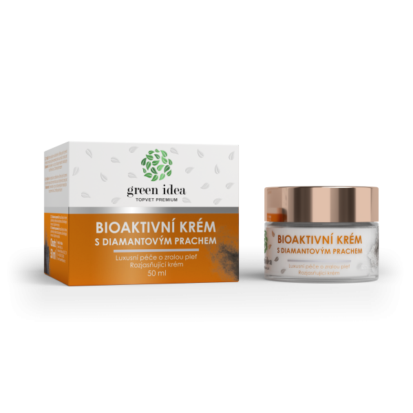 Bioaktív krém gyémántporral 50 ml - Green idea