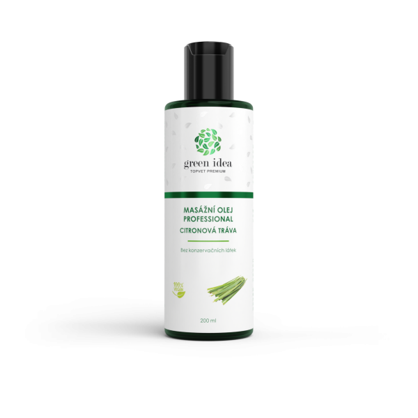 Citromfű masszázsolaj 200 ml - Green idea