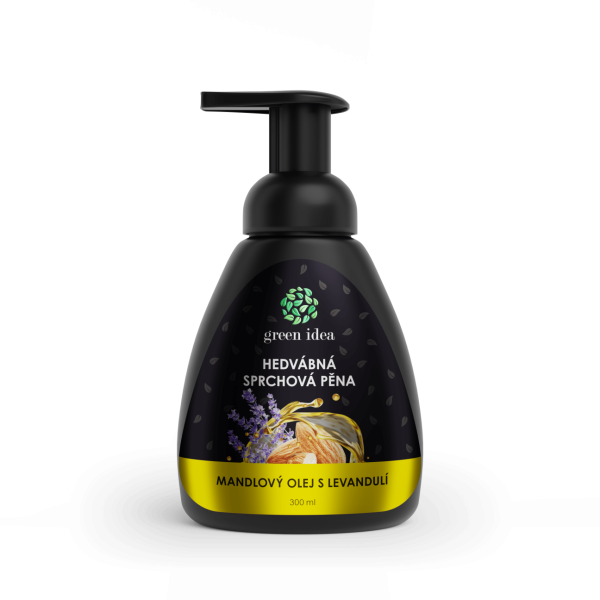 Selyem zuhanyhab - mandulaolaj levendulával 300 ml - Green idea