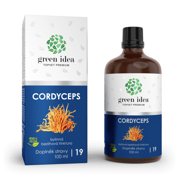 Cordyceps - alkoholmentes tinktúra 100 ml - Green idea