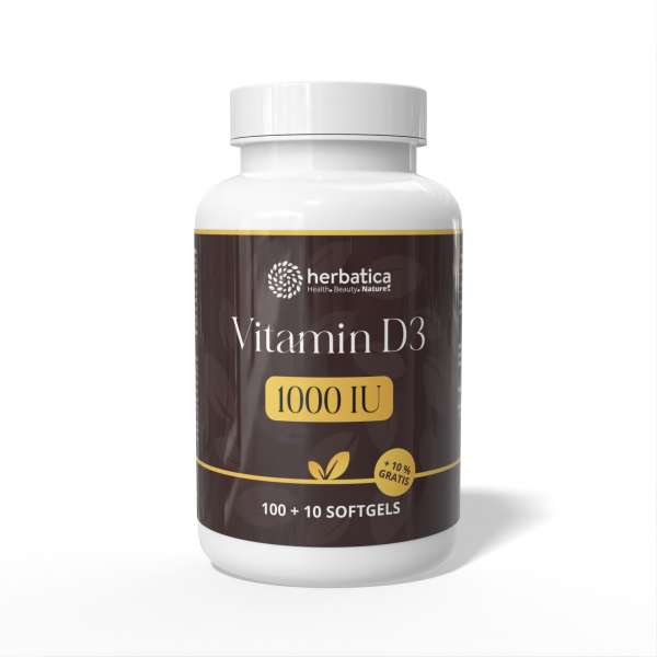 D3-vitamin 1000 IU - 110 tabletta - Herbatica