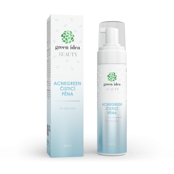 Acnegreen - tisztító hab 200 ml - Green idea