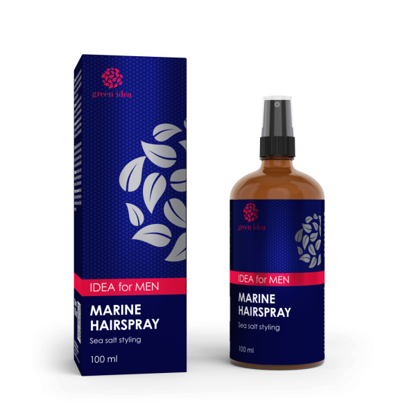 IDEA for MEN - Tengeri hajspray - Tengeri sós styling 100 ml - Green idea