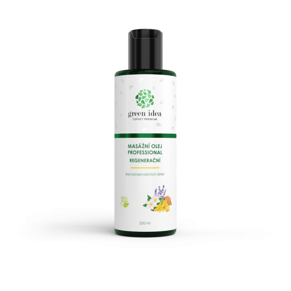 Regeneráló masszázsolaj 200 ml - Green idea