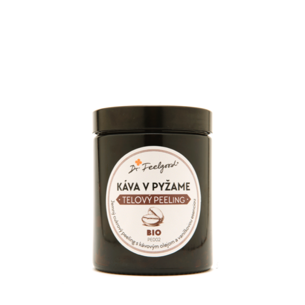 Dr. Feelgood BIO Kávé pizsamában testradír – 180 ml