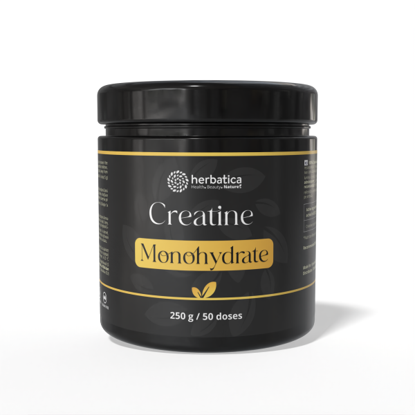 100% kreatin monohidrát por 250g - Herbatica