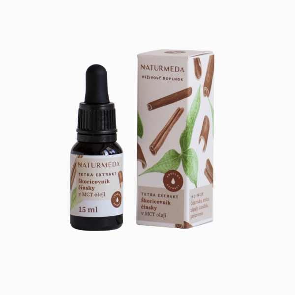 Ceyloni fahéj – Tetra gyógynövény-kivonat – 15 ml – Naturmeda