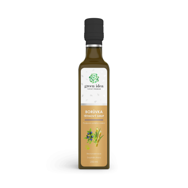 Áfonyás nádcukorszirup 250 ml - Green idea