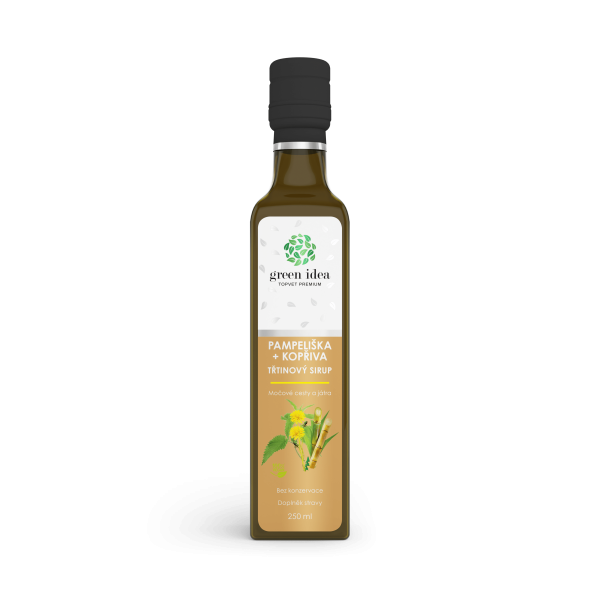 Gyermekláncfű + csalán nádcukorszirup 250 ml - Green idea