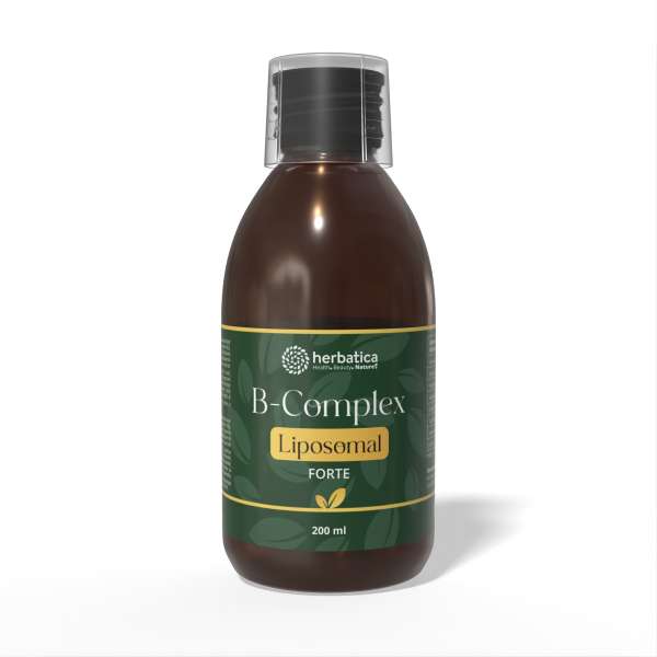 Lipozómás B-Komplex Forte kivonat – 200 ml – Herbatica