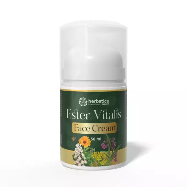 Ester Vitalis Face Cream – revitalizáló arckrém érett és fáradt bőrre – 50 ml - Herbatica