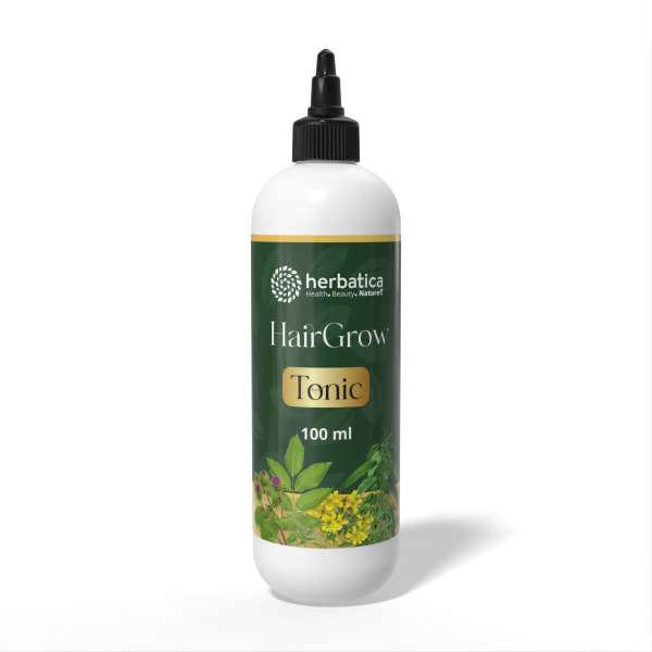 HairGrow Active Tonic – gyógynövényes hajtonik a hajnövekedés támogatására – 100 ml - Herbatica