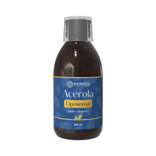 Liposzómás C-vitamin és acerola kivonat Junior – 200 ml – Herbatica