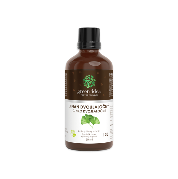 Ginkgo tinktúra – cseppek 50 ml – Green Idea