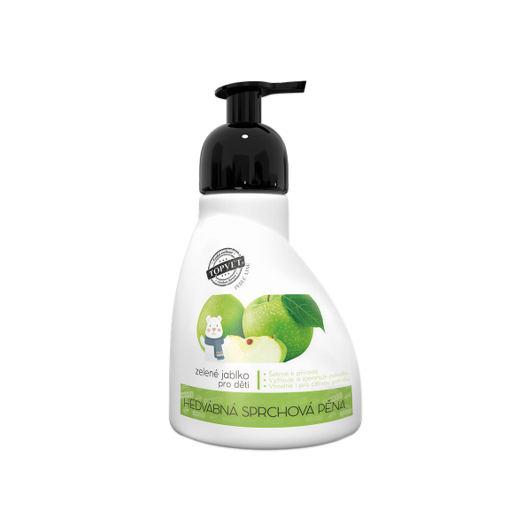 Zöldalmás zuhanyhab – gyermekek számára is alkalmas 300 ml – Green idea