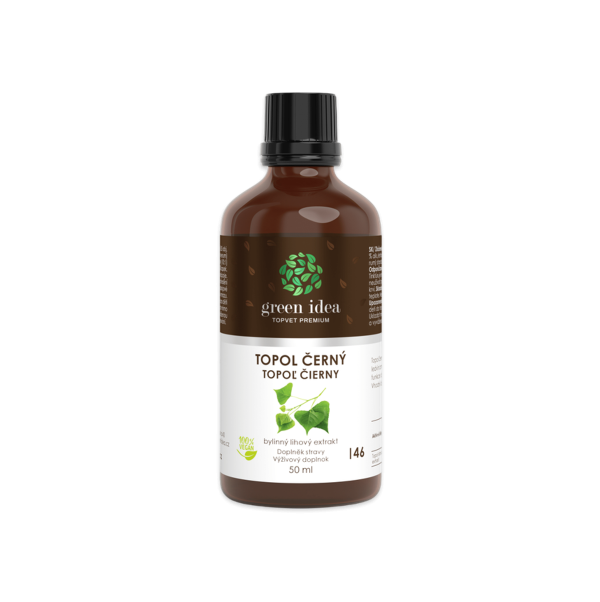 Fekete nyárfa tinktúra - cseppek 50 ml - Green idea