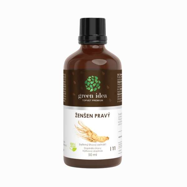 Ginzeng tinktúra – cseppek 50 ml – Green idea