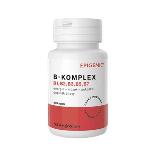 B-Komplex B1, B2, B3, B5, B7 – 60 kapszula – Epigemic®