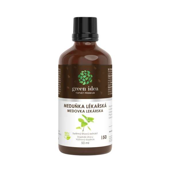 Green idea orvosi citromfű tinktúra – cseppek, 50 ml