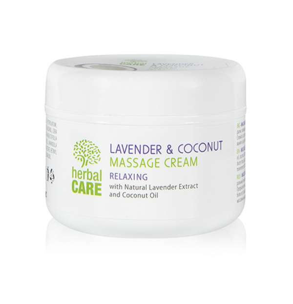 HERBAL CARE Rose Lavender Relaxing relaxáló masszázskrém 240 ml - Bulgarian Rose Karlovo