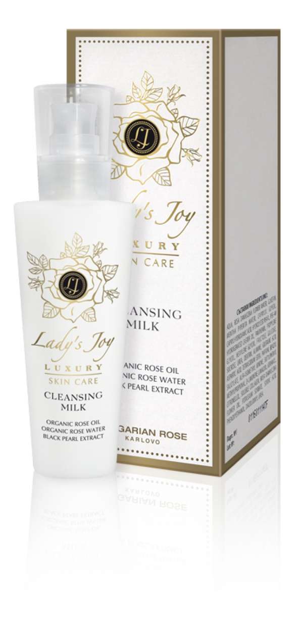 LADY’S JOY LUXURY arctisztító tej 160 ml - Bulgarian Rose Karlovo