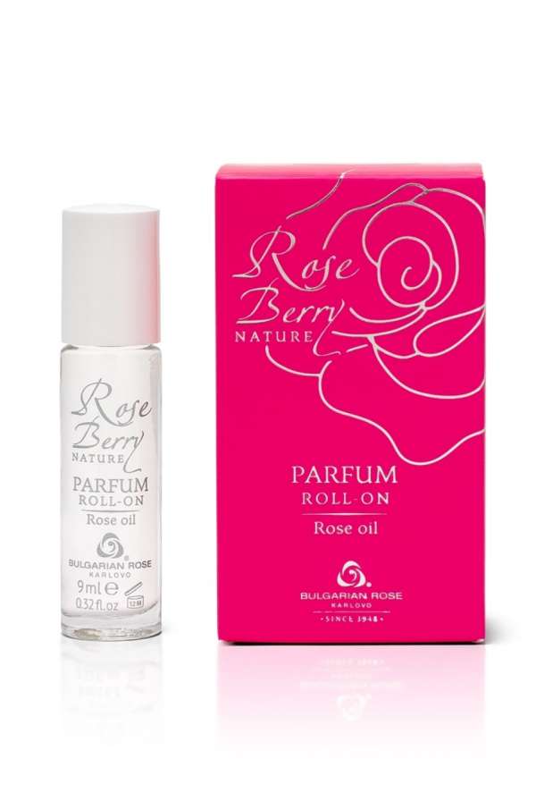 Alkoholmentes parfümös roll-on - 9 ml - Bulgarian Rose Karlovo