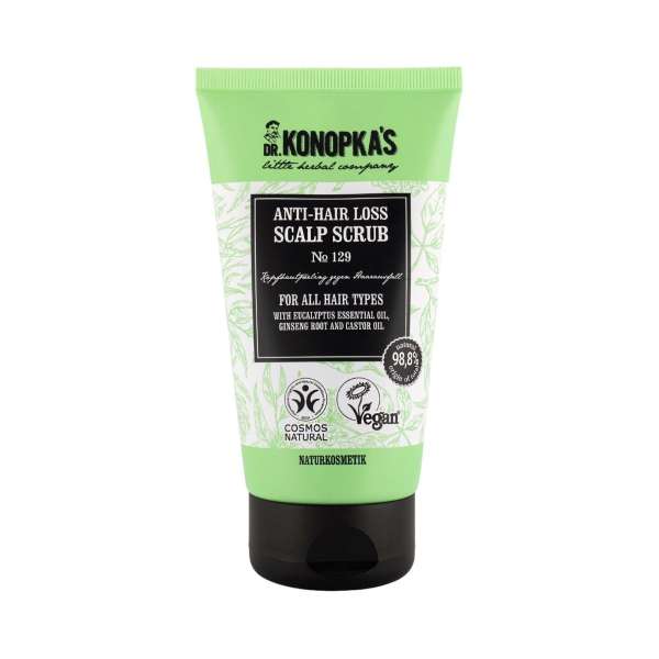 Dr. Konopka's Dr. Konopka’s №129 fejbőrradír hajhullás ellen, minden hajtípusra – 150 ml