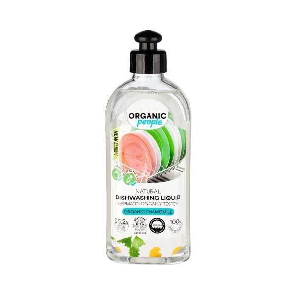 Organic People természetes mosogatószer bio kamillával – 350 ml
