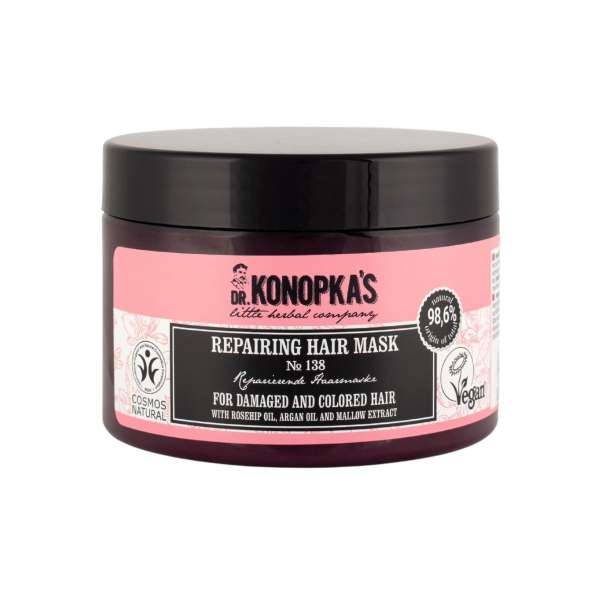 Dr. Konopka's Regeneráló hajmaszk №138 sérült és festett hajra – 300 ml
